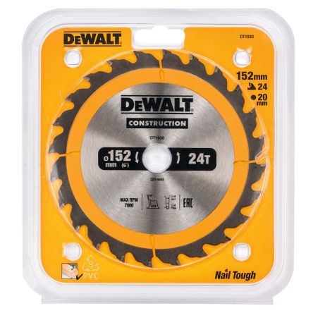 DeWALT Multiple Materials Circular Saw Blade, Pack of 1 [DT1930-QZ]; 173-483