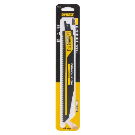 DeWALT Wood 230mm Cutting Length Reciprocating Saw Blade, Pack of 1 [DT20439-QZ]; 173-491