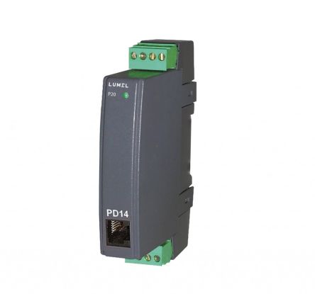 Lumel P20 Series Temperature Transducer, Current Input, Analogue Output, 20 → 65 V ac V, 20 → 85 V dc V [P20 2201008]; 173-520