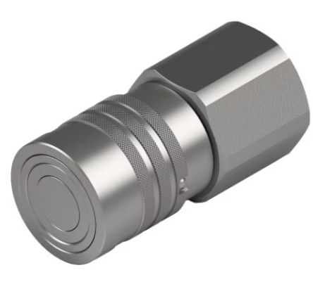 Parker Female Hydraulic Quick Connect Coupling, G 3/4 Female [FEM-751-12FB]; 173-765