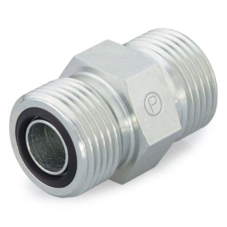 Parker Hydraulic Straight Compression Tube Fitting 3/4 in Male to 3/4 in Male, 12HMLOS [12HMLOS]; 173-962