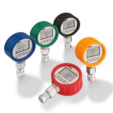 Parker 1/4 in LCD Digital Pressure Gauge 400bar 90mm Outside Diameter [SCJN-400-01]; 173-991