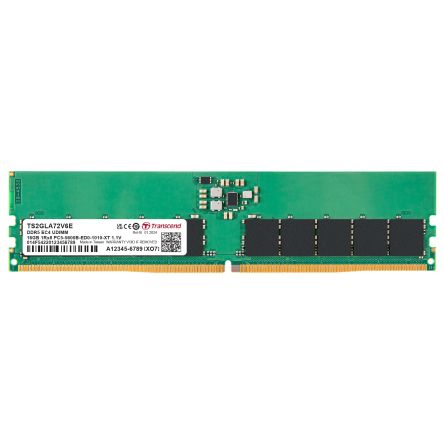 Transcend 16 GB DDR5 Desktop, Laptop RAM, 4800Mbit/s, DIMM, 1.1V [TS2GLA72V8E]; 174-262