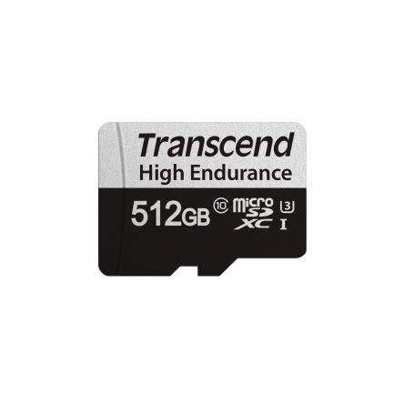 Transcend 512 GB MicroSDXC Micro SD Card, Class 10 [TS512GUSD350V]; 174-278