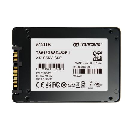 Transcend TS512GSSD452P-I 2.5 inch 512 GB Internal SSD [TS512GSSD452P-I]; 174-285