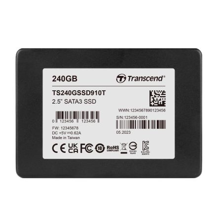 Transcend TS240GSSD910T 2.5 inch 240 GB Internal SSD [TS240GSSD910T]; 174-314