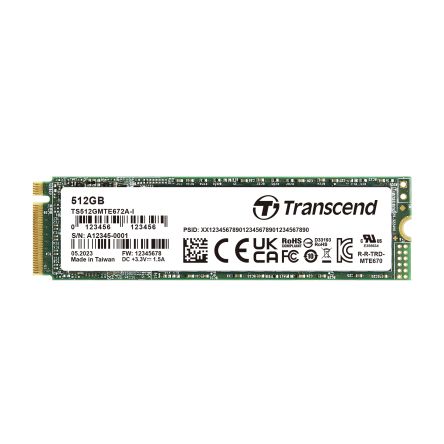 Transcend TS512GMTE672A-I M.2 (2280) 512 GB Internal SSD [TS512GMTE672A-I]; 174-321