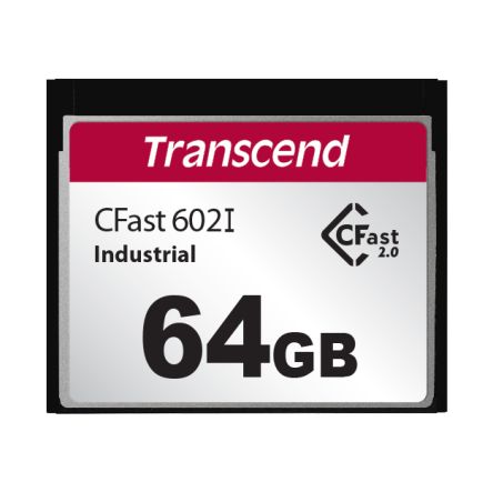 Transcend CFast Card, 64GB [TS64GCFX602I]; 174-330