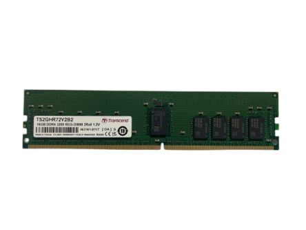 Transcend 16 GB DDR4 Server RAM, 3200Mbit/s, RDIMM, 1.2V [TS2GHR72V2B2]; 174-332