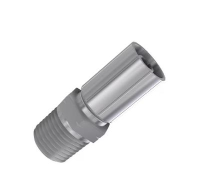 Parker Crimped Hose Fitting 1 in Hose to BSP 1 x 11 in Male [19148-16-16]; 174-610
