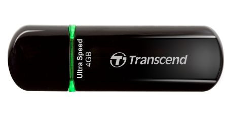 Transcend TS4GJF600 4 GB USB 2.0 USB Flash Drive [TS4GJF600]; 174-916