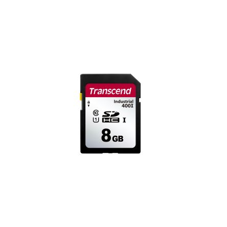 Transcend 8 GB Industrial SD SD Card, Class 10 [TS8GSDC400I]; 174-939