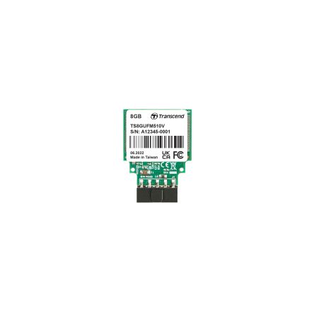 Transcend TS8GUFM510V 8 GB USB 2.0 USB Flash Drive [TS8GUFM510V]; 174-942