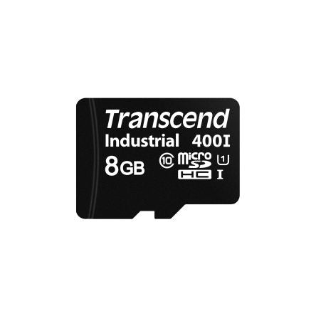 Transcend 8 GB Industrial MicroSDHC, MicroSDXC Micro SD Card, UHS-I [TS8GUSD400I]; 174-944