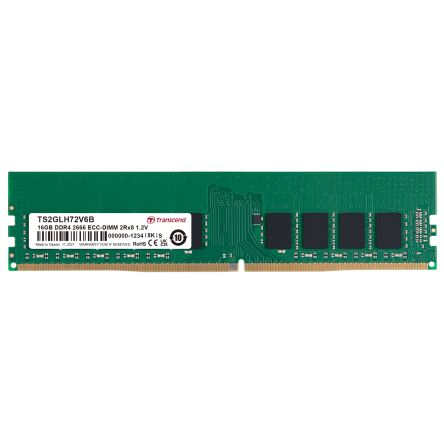 Transcend 16 GB DDR4 Desktop, Server RAM, 2666Mbit/s, DIMM, 1.2V [TS2GLH72V6B]; 174-947