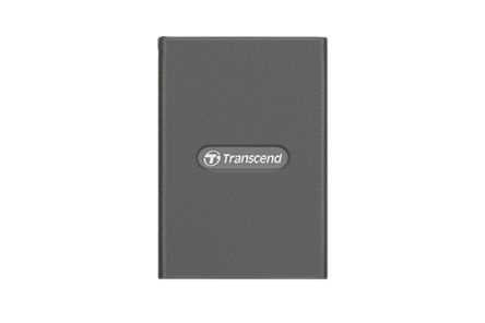 Transcend 2 port USB 3.2 External Micro SD Card Reader for Compact Flash Type I Memory Cards [TS-RDE2]; 174-958