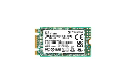Transcend MTS560T M.2 2242 2 TB Internal SSD Hard Drive [TS2TMTS560T]; 174-973