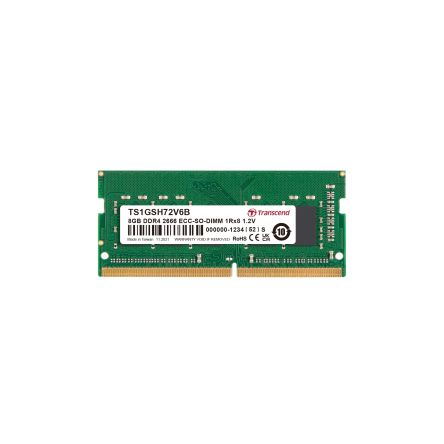 Transcend 8 GB DDR4 Desktop, Laptop RAM, 2666Mbit/s, SODIMM, 1.2V [TS1GSH72V6B]; 175-007