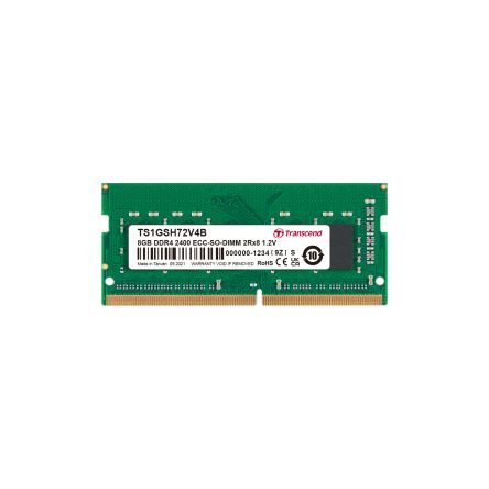 Transcend 8 GB DDR4 Desktop, Laptop RAM, 2400Mbit/s, SODIMM, 1.2V [TS1GSH72V4B]; 175-017