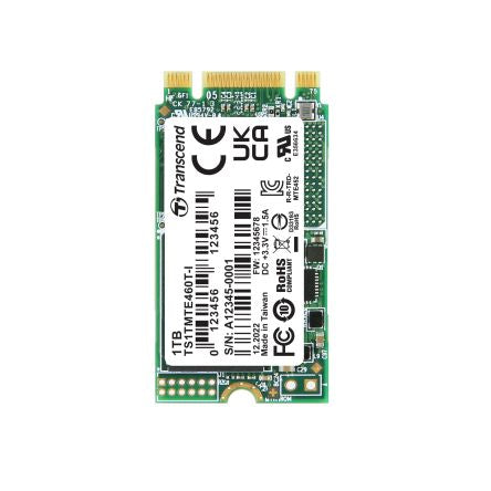 Transcend TS1TMTE460T-I M.2 2242 1 TB Internal SSD Hard Drive [TS1TMTE460T-I]; 175-036