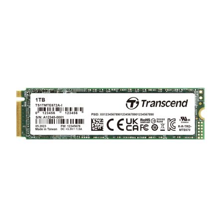 Transcend TS1TMTE672A-I M.2 2280 1 TB Internal SSD Hard Drive [TS1TMTE672A-I]; 175-051