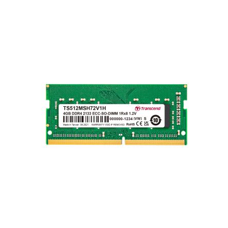 Transcend 4 GB DDR4 Desktop, Server RAM, 2133Mbit/s, SODIMM, 1.2V [TS512MSH72V1H]; 175-112