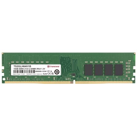 Transcend 16 GB DDR4 Desktop, Laptop RAM, 2133Mbit/s, UDIMM, 1.2V [TS2GLH64V1B]; 175-121