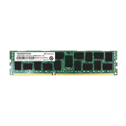 Transcend 16 GB DDR3 RAM, 1333Mbit/s, RDIMM, 1.5V [TS2GKR72V3H]; 175-125