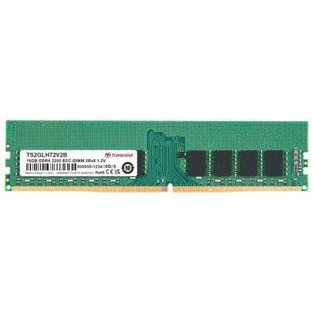 Transcend 16 GB DDR4 Desktop, Server RAM, 3200Mbit/s, DIMM, 1.2V [TS2GLH72V2B]; 175-134