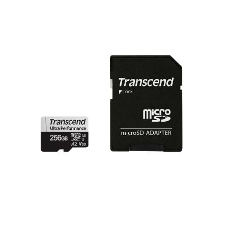 Transcend 256 GB MicroSDXC Micro SD Card, UHS-I U3 [TS256GUSD340S]; 175-143