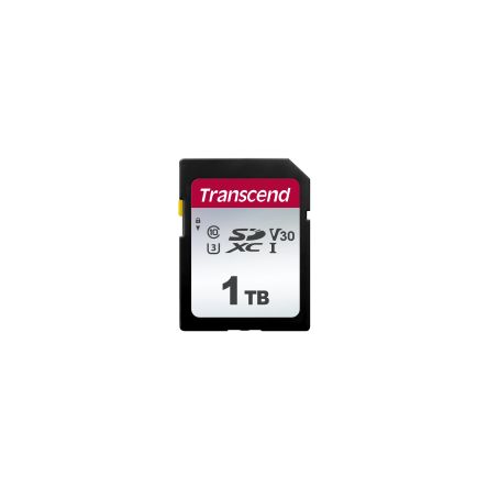 Transcend 1 TB SDXC SD Card, Class 10 [TS1TSDC300S]; 175-209