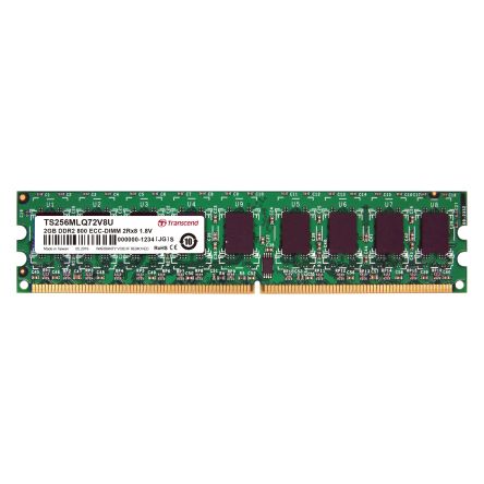 Transcend 2 GB DDR2 Desktop, Laptop RAM, 800Mbit/s, DIMM, 1.8V [TS256MLQ72V8U]; 175-222