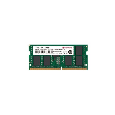 Transcend 16 GB DDR4 Desktop, Server RAM, 2666Mbit/s, SODIMM, 1.2V [TS2GSH72V6B]; 175-290