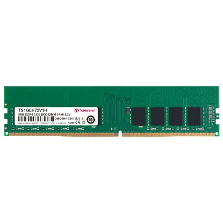 Transcend 8 GB DDR4 Desktop, Laptop RAM, 2133Mbit/s, DIMM, 1.2V [TS1GLH72V1H]; 175-374