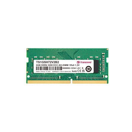 Transcend 8 GB DDR4 Desktop, Laptop RAM, 3200Mbit/s, SODIMM, 1.2V [TS1GSH72V2B2]; 175-406