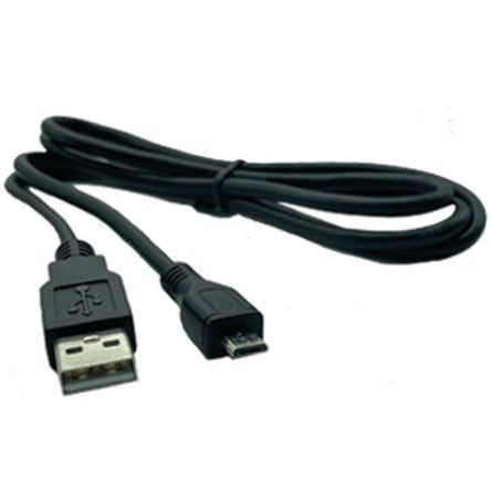 Connective Peripherals USB 2.0, Male USB A to Male Micro USB B, 2m [MB-A-2M-BK]; 179-928