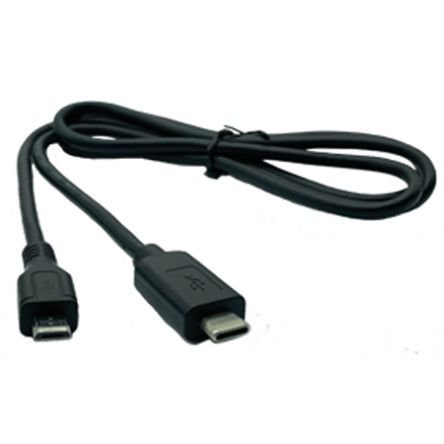 Connective Peripherals USB 2.0, Male USB C to Male Micro USB B, 2m [MB-C-2M-BK]; 179-931