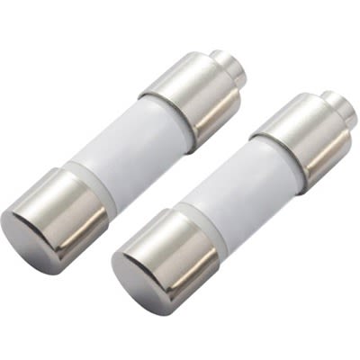 RS PRO 4A Slow-Blow Ceramic Cartridge Fuse, 10 x 38mm [0]; 180-087
