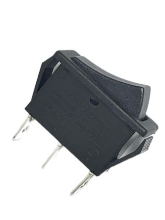 RS PRO Illuminated SPDT, On-On Rocker Switch Panel Mount [0]; 180-369
