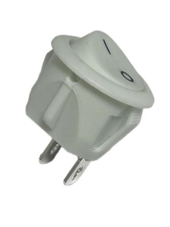 RS PRO Illuminated SPST, On-On Rocker Switch Panel Mount [0]; 180-378