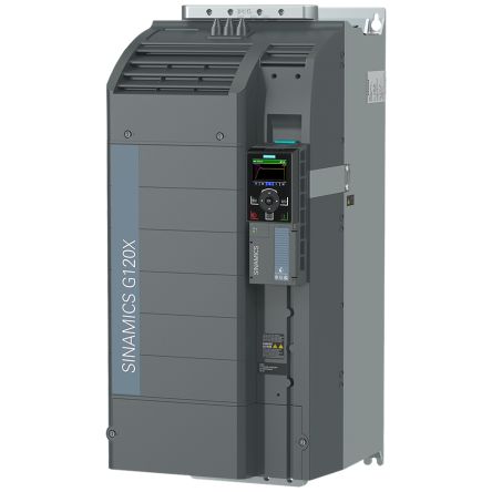 Siemens Inverter Drive, 55 kW, 3 Phase, 200 → 240 V, 172 A, G120X Series [6SL3220-3YC40-0UP0]; 180-739