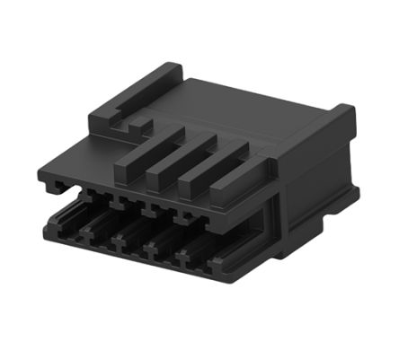 TE Connectivity 1-2391423 Series Receptacle Edge Connector, Board Mount, 5-Contacts, 2.5mm Pitch, 1-Row, Crimp [1-2391423-5]; 180-970