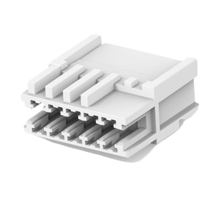 TE Connectivity 2-2391423 Series Receptacle Edge Connector, Board Mount, 5-Contacts, 2.5mm Pitch, 1-Row, Crimp [2-2391423-5]; 180-972
