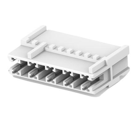 TE Connectivity 2404460 Series Receptacle Edge Connector, Board Mount, 3-Contacts, 2.5mm Pitch, 1-Row, Crimp Termination [2404460-5]; 180-978