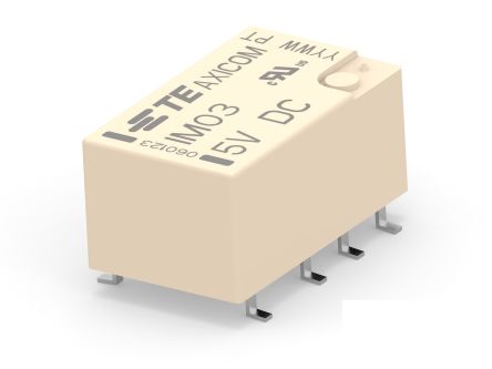 TE Connectivity PCB Mount RF Relay, 5V dc Coil, DPDT [2-1462040-5]; 181-194