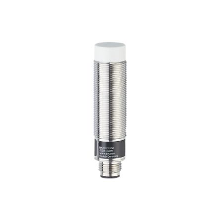 ifm electronic Inductive Threaded Barrel Proximity Sensor, M18, 12 mm Detection, 2-Wire NO, 20 → 250 V [IG0345]; 184-165