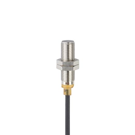 ifm electronic Inductive Threaded Barrel Proximity Sensor, M12, 4 mm Detection, PNP NO, 10 → 30 V dc [IFC278]; 184-170