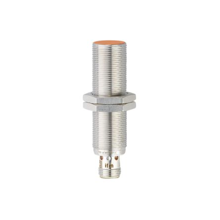 ifm electronic Inductive Threaded Barrel Proximity Sensor, M18, 5 mm Detection, PNP NO, 10 → 30 V dc [IG5937]; 184-297