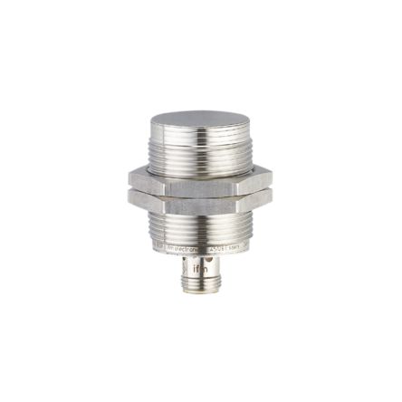 ifm electronic Inductive Threaded Barrel Proximity Sensor, M30, 18 mm Detection, PNP NO, 10 → 30 V dc [IIT245]; 184-298