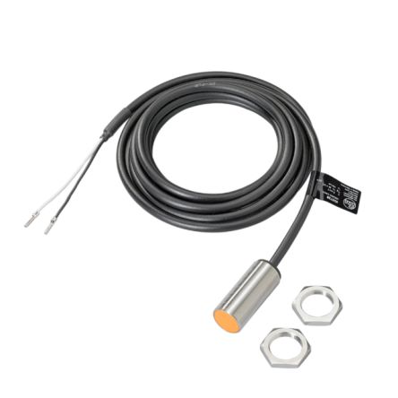ifm electronic Inductive Threaded Barrel Proximity Sensor, M18, 5 mm Detection, PNP/NPN NO, 10 → 36 V dc [IG5717]; 184-301